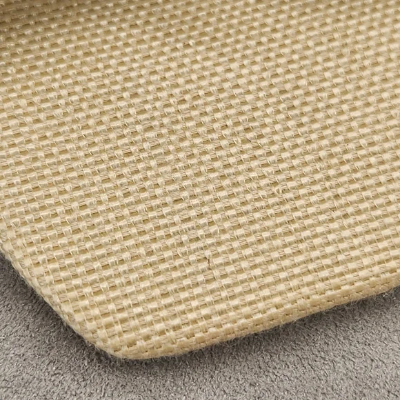 Dolce Vita Sandals 10 Tan Woven Dainty Strappy Bev Kitten Heel Square New $120 - Picture 9 of 16